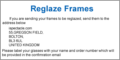 Reglaze Frames --> Full Frame