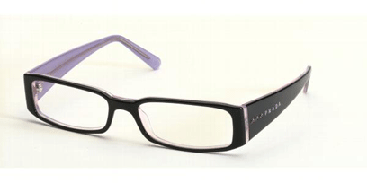 Prada Designer Glasses PR 10FV --> Black Pink