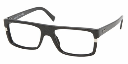Prada Designer Glasses PR 11LV --> Black - Silver