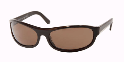 Prada Sunglasses PR  03IS --> Black Ebony Brown