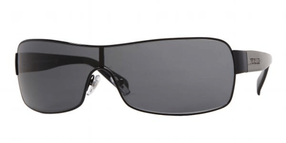 Versace Sunglasses  2071VE --> Black Gray