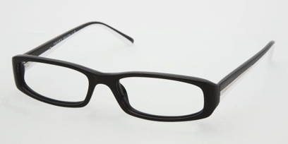 Prada Designer Glasses PR 08MV --> Black - White