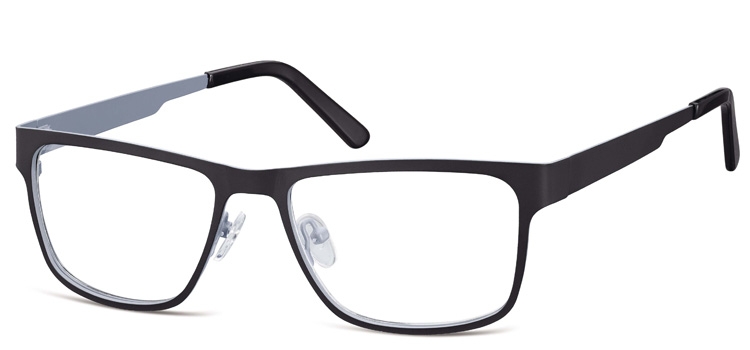 Cheap Glasses 627 --> Black and Grey